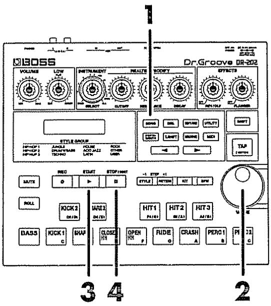 BOSS DR-202 - Écoute du morceau de démonstration - 1