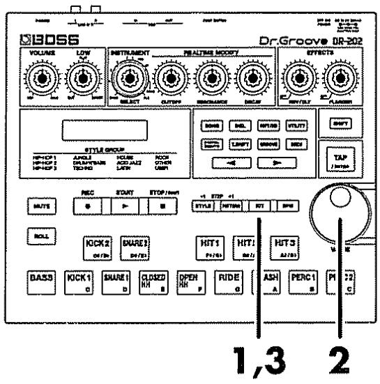 BOSS DR-202 - Comment changer de kit - 1