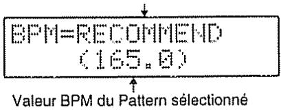 BOSS DR-202 - Changer le tempo avec la molette VALUE - 1