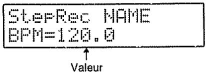 BOSS DR-202 - Changer le tempo avec la molette VALUE - 1