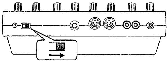 BOSS DR-202 - Arrêt de l'appareil - 1