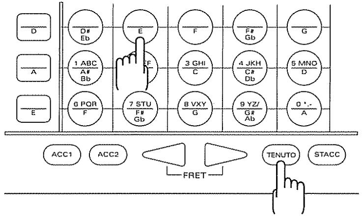 BOSS DR-5 - Notes longues (tenuto) - 1