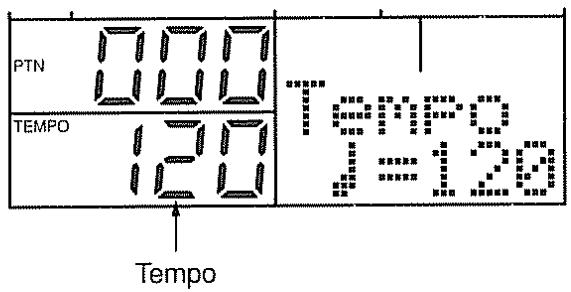 BOSS DR-5 - Réglage du tempo - 1