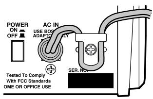 BOSS GS-10 - Branchements - 2
