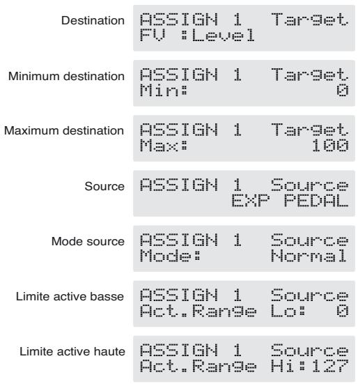 BOSS GS-10 - Paramétrage manuel - 2