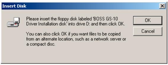 BOSS GS-10 - NOTE - 1