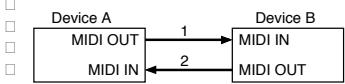 BOSS GS-10 - Connection Diagram - 1