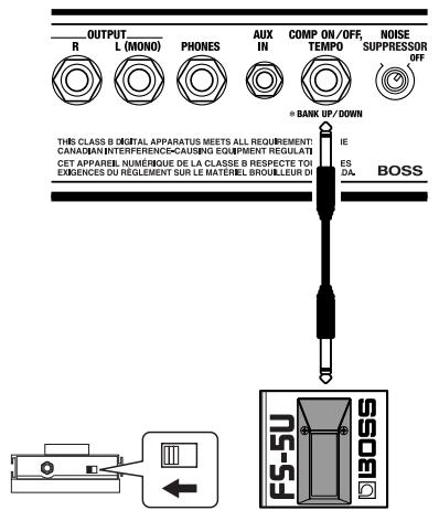 BOSS ME-50B - Changer de banque - 1