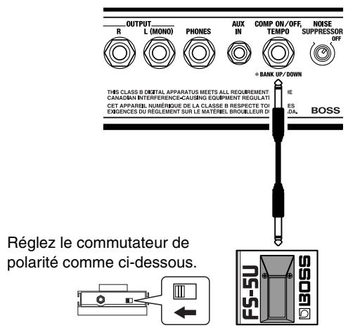BOSS ME-50B - Activier/couper le bloc COMPRESSOR/LIMITER - 1