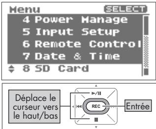 BOSS R-09HR - Sélectionnez « SD card - 2