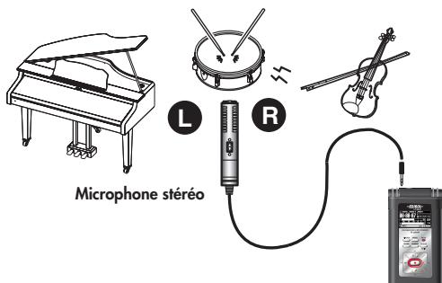 BOSS R-09HR - Avec des micros externes - 1