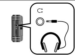 BOSS R-09HR - Utilisation d'un casque - 1