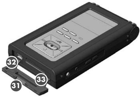 BOSS R-09HR - Commutateur MIC GAIN - 1