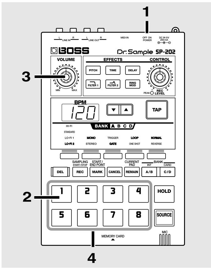 BOSS SP-202 - Qu'est-ce qu'une banque ? - 1
