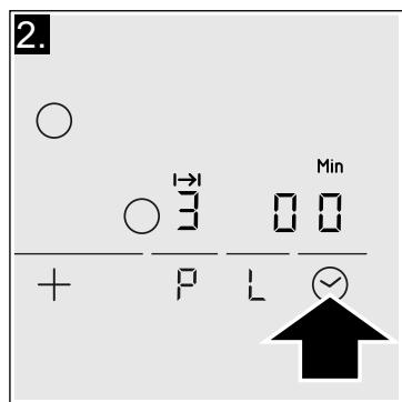 NEFF T41D28X2 - Programmazione del tempo di cottura. - 1