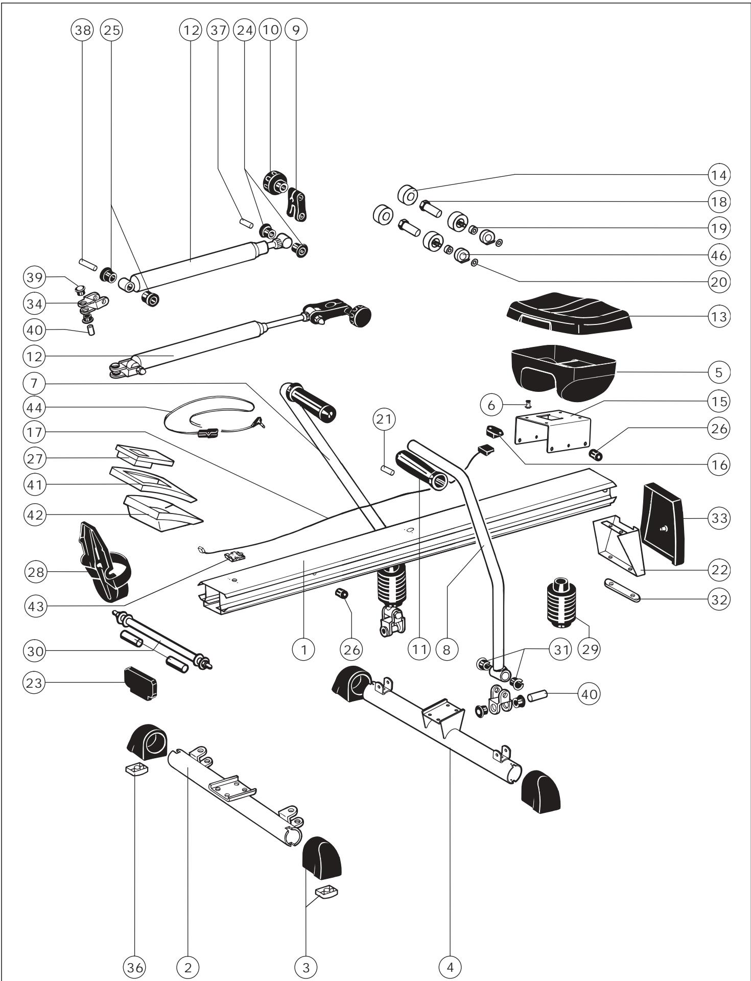 KETTLER FAVORIT - F Changement de piles - 1