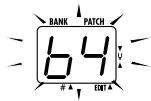 ZOOM 504II - Utilisez les commutateurs [▼]/[▲] pour sélectionner la destination du Patch à sauveg - 2