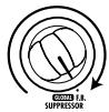 ZOOM 504II - Reglez le sélecteur [PLAY/EDIT] sur "F.B.SUPPRESSOR". - 1