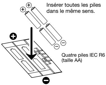 ZOOM 504II - Alimentation de l'appareil avec des piles - 2