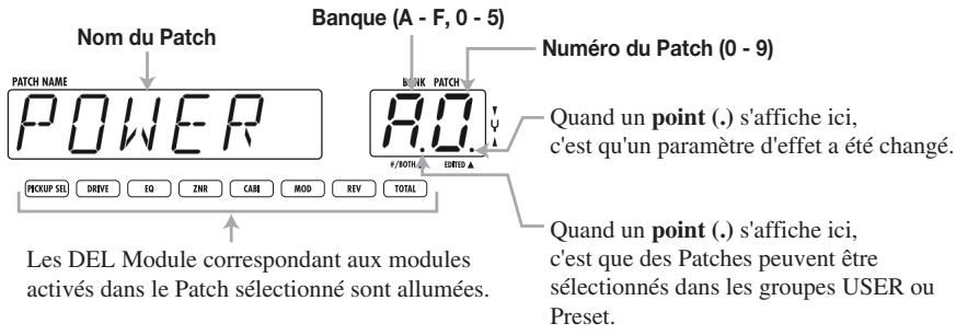ZOOM 708II - Affichage en mode de jeu - 1