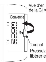 ZOOM G1 - Fonctionnement de la G1/G1X sur piles - 1