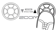 ZOOM G1XN - Retour au mode de jeu (Play) - 1