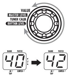 ZOOM G1XN - Réglez la hauteur de référence de l'accordeur - 3
