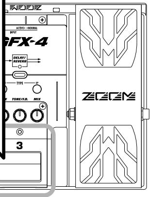 ZOOM GFX-4 - Choisisir le Patch de destination pour la sauvegarde - 5