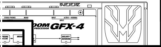ZOOM GFX-4 - Accorder la guitare - 3