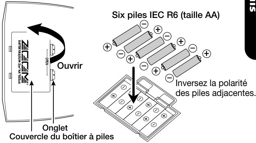 ZOOM GM-200 - Alimentation sur piles - 2