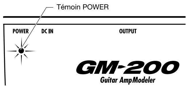 ZOOM GM-200 - Alimentation sur piles - 1