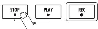 ZOOM HD16 - Tournez la molette ou utilisez les touches curseur haut/bas pour sélectionner un pattern à utiliser comme guide rythmique. - 4