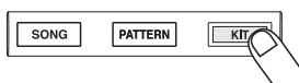 ZOOM MRT-3 - Pour changer le Kit joué par les Pads, presse la touche [KIT]. - 1