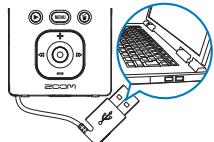 ZOOM Q3 - - Branchez un ordinateur (par USB) pour éditer, sauvegarder et transférer des fichiers sur des sites de partage vidéo - 1