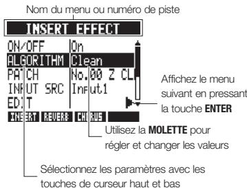 ZOOM R24 - Affichage et indications - 1