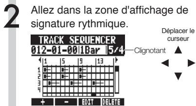 ZOOM R24 - Suppression d'une signature rythmique insérée - 2