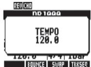 ZOOM R24 - Changement du tempo - 6
