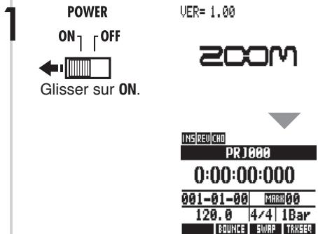 ZOOM R24 - Mise sous/hors tension - 1