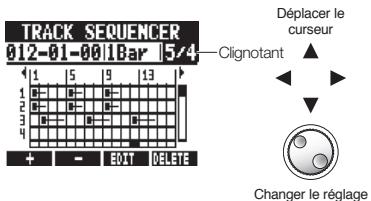 ZOOM R24 - Changement de la signature rythmique - 3