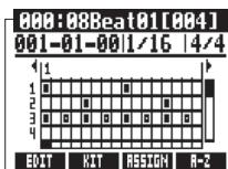 ZOOM R24 - Sélection d'un pattern rythmique - 2