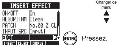 ZOOM R24 - Édition de patch (effets par insertion et boucle envoi/retour) - 4