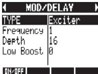 ZOOM R24 - Réglez le module d'effet - 4