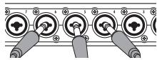 ZOOM R24 - Assignez les entrées INPUT 1~8 aux pistes 1~24 - 1