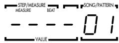 ZOOM RT-234 - Si vous souhaitez effacer le motif, appuyez une fois de plus sur le bouton [DELETE/ERASE]. Sinon, appuyez sur le bouton [STOP]. - 1