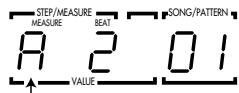 ZOOM RT-234 - Drücken Sie den [FUNCTION]-Taster und anschließend Pad 1 (BASS KEY). - 1