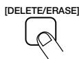 ZOOM RT-234 - Pour effacer l'etape sélectionnée, appuyez sur [DELETE/ERASE]. - 1