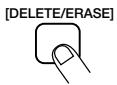 ZOOM RT-234 - Appuyez sur le bouton [DELETE/ERASE]. - 1