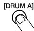 ZOOM RT-234 - Drucken Sie den [DRUM A]-Taster im [KIT/TRACK SELECT]-Feld. - 1