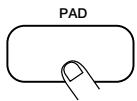 ZOOM RT-234 - Tapez sur un des pads. - 1
