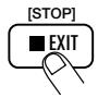 ZOOM RT-234 - Drücken Sie den [STOP]-Taster, um die Pattern-Wiedergabe anzuhalten. - 1